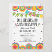 フィエスタ カップル 婚約 パーティー ブライダル フィエスタ 招待状 (正面)