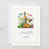 フィエスタ タコスとテキーラ サンキューカード (正面)