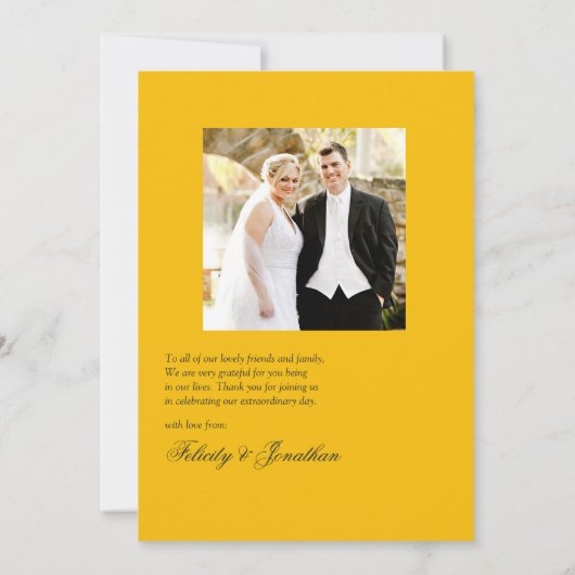 フィエスタ タコスとテキーラ サンキューカード (裏面)