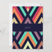 フィエスタ チェブロン ご招待 招待状 (裏面)