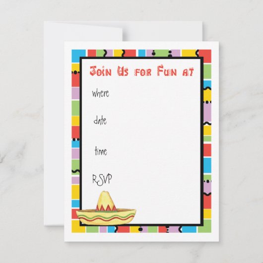 フィエスタ チワワ 招待状 (裏面)