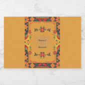 フィエスタ テーマ ミニ ボトル ラベル (シングルラベル)