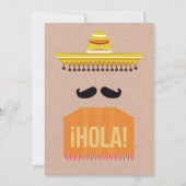 フィエスタ·バースデー·パーティーの招待 招待状 (正面)