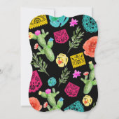 フィエスタ バースデー パーティー メキシカン テーマ ご招待 招待状 (裏面)