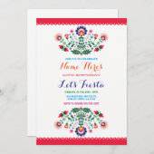 フィエスタ バースデー パーティー メキシコ 誕生日招待状 招待状 (正面/裏面)