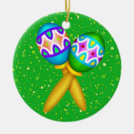 フィエスタ – パルティド！ セラミックオーナメント (正面)