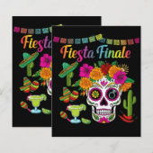 「フィエスタ・ファイナル」カラフルなスカル・バチェロレッテ (正面/裏面)