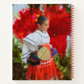 フィエスタ フラワー 2555 ノートブック (裏面)