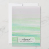 フィエスタ ブライダルシャワー 招待状 5"x7" スワウトウエスト (裏面)