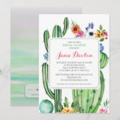 フィエスタ ブライダルシャワー 招待状 5"x7" スワウトウエスト (正面/裏面)