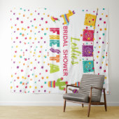 フィエスタ ブライダルシャワー 背景 - ピニャータ - WH タペストリー (インサイチュ(横))