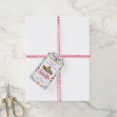 フィエスタ ベイビー シャワー サンクス タグ - フラワル ソンブレロ (より糸付き)