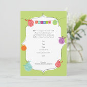 フィエスタ マルガリータ メキシカン バースデー パーティー 招待状 (スタンド正面)