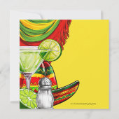 フィエスタ |マルガリータ |ライム |パーティー 招待状 (裏面)