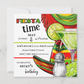フィエスタ |マルガリータ |ライム |パーティー 招待状 (正面)