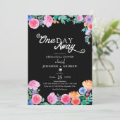 フィエスタ | メキシカンフラワー | リハーサルディナー 招待状 (スタンド正面)