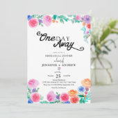 フィエスタ | メキシカンフラワー | リハーサルディナー 招待状 (スタンド正面)