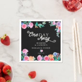 フィエスタ | メキシカン フラワーズ | リハーサル ディナー スタンダードカクテルナプキン (インサイチュ)