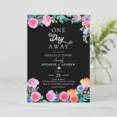 フィエスタ | メキシカン フラワーズ | リハーサル ディナー 招待状 (スタンド正面)