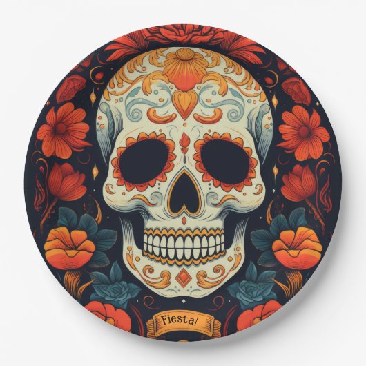フィエスタ！メキシコパーティー ペーパープレート (正面)