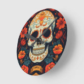 フィエスタ！メキシコパーティー ラウンド壁時計 (傾斜)