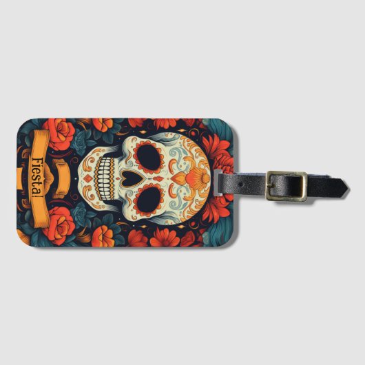 フィエスタ！メキシコパーティー ラゲッジタグ (正面横)