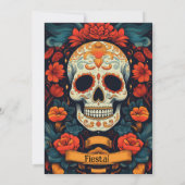 フィエスタ!メキシコパーティー 招待状 (裏面)