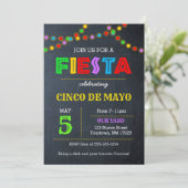 フィエスタ ライツ シンコ デ マヨ ご招待 招待状 (スタンド正面)