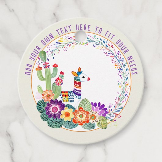 フィエスタ ラマ サボテン 花 フェイバータグ (正面)