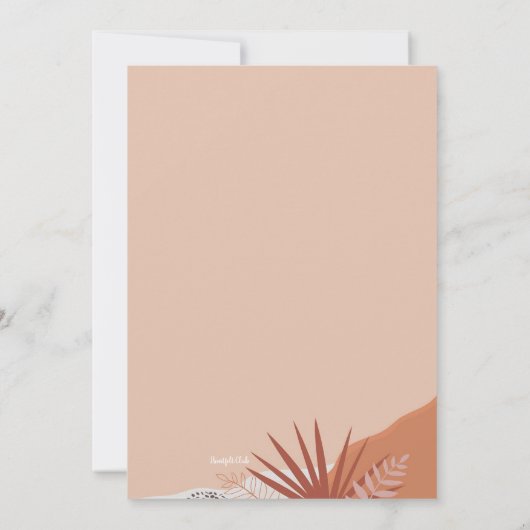 フィエスタ 招待状 (裏面)