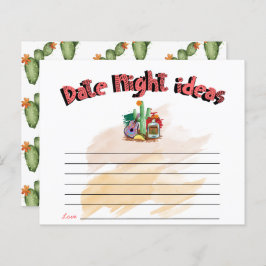 フィエスタ |水彩ブライダルシャワー |日付の夜