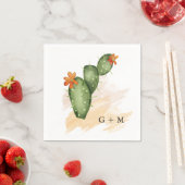 フィエスタ | 水彩 結婚前お茶会 スタンダードカクテルナプキン (インサイチュ)