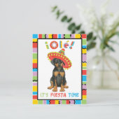 フィエスタ(犬)ドーベルマン・ピンシェル招待状 招待状 (スタンド正面)