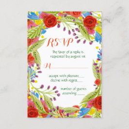 フィエスタ 結婚式 RSVP