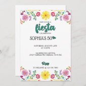 フィエスタ、誕生日、メキシコテーマ セーブザデート (正面/裏面)
