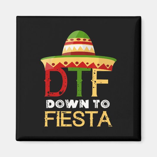 フィエスタDtfメキシコCinco De Mayoへ マグネット (正面)