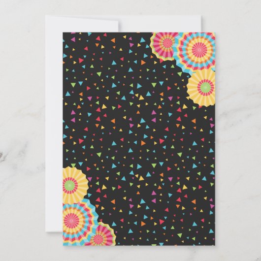 フィエスタHeまたは彼女 – エスタ招待状メキシコ 招待状 (裏面)