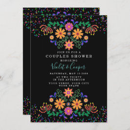 フィエスモダンタとサボルカラフルズカップルシャワーI 招待状