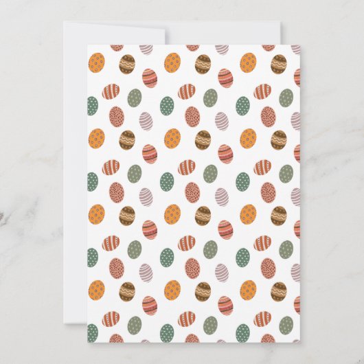 フィエスモダンタカラフルイースターエッグ狩り 招待状 (裏面)