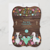 フィエス素朴タファーストフォークフラワーズラマ 招待状 (正面)