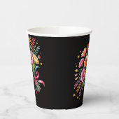 フィエス鮮やかタ結婚のブーケ結婚ス 紙コップ (左)