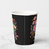 フィエス鮮やかタ結婚のブーケ結婚ス 紙コップ (右)