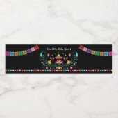 フィエス鮮やかタ赤ちゃんシャワーメキシコ誕生日パーティー ペットボトルラベル (シングルラベル)