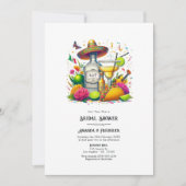 フィエス鮮やかタLET LET TACO's Shower of a Coule's Shower 招待状 (正面)