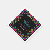 フィエレガントエス結婚タ紙 スタンダードカクテルナプキン (角)