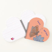 フィオナの蝶と花 ノートブック (内部)