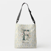 フィオナの魅惑の花 – ボホフローラモノグラム クロスボディバッグ (裏面)