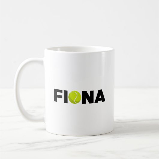 フィオナテニス コーヒーマグカップ (左)