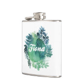 フィオナ葉 フラスク (左)