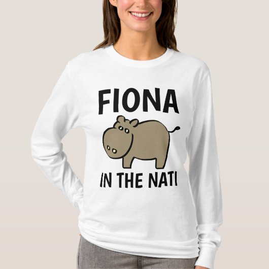 フィオナ シンシナティ ヒポー Tシャツ (正面)
